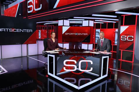 espn newsroom|espn news desk.